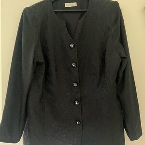 Liz Claiborne Black Womens Blazer size 16